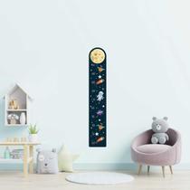 Régua Adesiva Infantil Espacial Lua N09130 20x115CM
