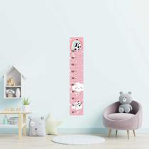 Régua Adesiva Infantil Pandas E Arco-íris N09202 20x115cm