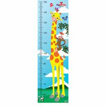 Régua Animada Para Medição De Altura Girafa - Ciabrink