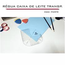 Régua Caixa Leite Gabarito Patchwork PW9 15 cm Transp. Fenix Régua Caixa Leite Gabarito Patchwork PW9 15 cm Transp. Fenix