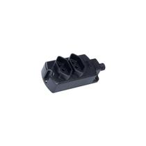 Régua Com 2 Tomadas Margirius Tmu2-310 2p+t 10A Preta Bivolt Régua Com 2 Tomadas Margirius Tmu2-310 2p+t 10A Preta Bivolt