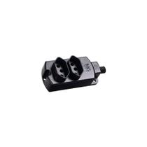Régua Com 2 Tomadas Margirius Tmu2-320 2p+t 20A Preta Bivolt Régua Com 2 Tomadas Margirius Tmu2-320 2p+t 20A Preta Bivolt