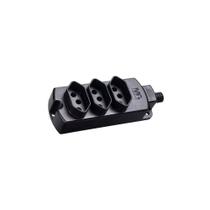 Régua Com 3 Tomadas Margirius Tmu3-320 2p+t 20A Preta Bivolt Régua Com 3 Tomadas Margirius Tmu3-320 2p+t 20A Preta Bivolt
