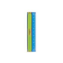 Régua com Borracha Tris Flair em Plástico Resistente 10 cm 1 Unidade Verde Régua com Borracha Tris Flair em Plástico Resistente 10 cm 1 Unidade Verde