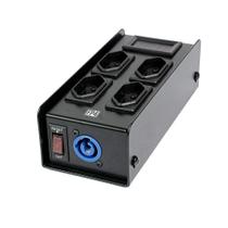Régua com Filtro de Proteção DPS com 4 Tomadas FP4 Preto SAS Régua com Filtro de Proteção DPS com 4 Tomadas FP4 Preto SAS