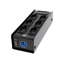 Régua com Filtro de Proteção DPS com 6 Tomadas FP6 Preto SAS