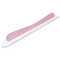 Régua com Proteção 40cm Safecut em Acrílico Rosa Marpax Régua com Proteção 40cm Safecut em Acrílico Rosa Marpax