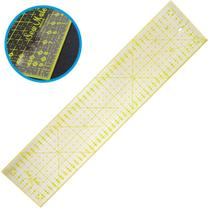 Regua Corte 10x45cm Patchwork Cartonagem Scrapbook Sew Mate Regua Corte 10x45cm Patchwork Cartonagem Scrapbook Sew Mate