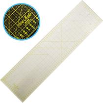 Régua Corte 16x60cm Patchwork Cartonagem Scrapbook Sew Mate