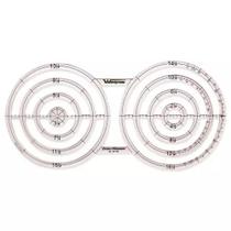 Régua Criative para Patchwork Círculos Ref.21743 15x16cm