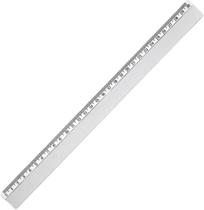Régua Cristal Fina 30cm Waleu New Kit Pacote com 10 unidades