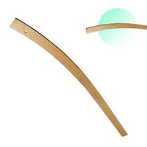 Régua Curva De Alafaiate Modelagem 1123 Mdf Costura 60x5cm Régua Curva De Alafaiate Modelagem 1123 Mdf Costura 60x5cm