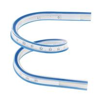 Régua Curva Flexível 30cm 40cm 50cm Ferramenta De Desenho Em Plástico Vinil Para Patchwork E Costura