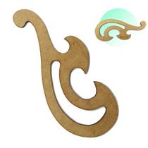 Régua Curva Francesa 1104 Mdf Patchwork Costura Modelista