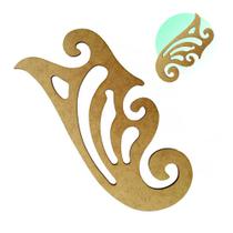 Régua Curva Francesa 1105 Mdf Patchwork Costura Modelista