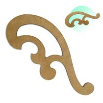 Régua Curva Francesa 1112 Mdf Patchwork Costura Modelista Régua Curva Francesa 1112 Mdf Patchwork Costura Modelista