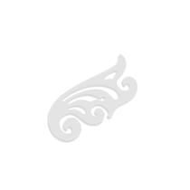 Régua Curva Francesa Molde Alfaiate Confecção 16x7,5cm - Levolpe