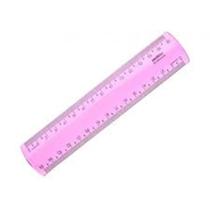 Regua De 15cm New Line Rosa Waleu