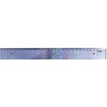 Regua de 30 cm new line holografica glitter