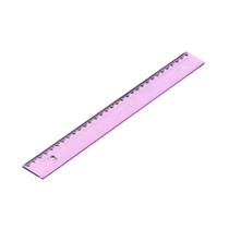 Régua de 30 Cm Poliestireno Cores Sortidas - Acrimet Régua de 30 Cm Poliestireno Cores Sortidas - Acrimet