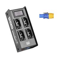 Régua De 4 Tomadas Bivolt Com Powercon, Display De Tensão, FP4 Santo Angelo Profissional Para Palco Régua De 4 Tomadas Bivolt Com Powercon, Display De Tensão, FP4 Santo Angelo Profissional Para Palco