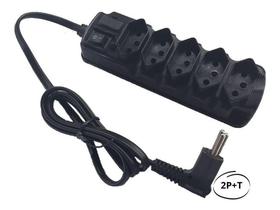 Régua De 5 Tomadas C/ Fusível De Segurança Fio 1 Metro 2010 - A Santos