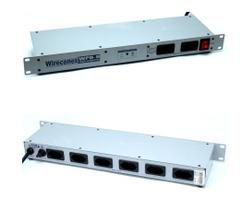 Regua de ac wire conex rack wpd8/b 8 saidas 110/220v