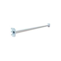 Régua de Aço Carbono 91cm Branco Para Gôndola SA Gôndolas
