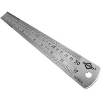 Régua de Aço Inox 30cm Brasfort