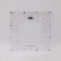 Régua de Acrílico 15x15cm com Marcação G-16.5x16.5 Art Mak