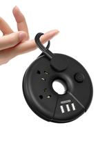 Régua de alimentação NTONPOWER i-Donut com 3 portas USB e 3 tomadas AC Régua de alimentação NTONPOWER i-Donut com 3 portas USB e 3 tomadas AC