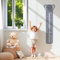 Régua de Altura Adesiva para Crianças Decoração Divertida
