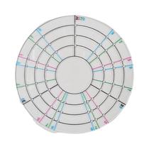 Régua De Cerâmica 360 Graus Multifuncional Para Desenho Medidor Divisor De Círculos Régua De Cerâmica 360 Graus Multifuncional Para Desenho Medidor Divisor De Círculos