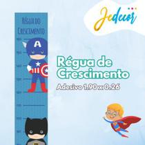 Régua de Crescimento - Heróis Régua de Crescimento - Heróis