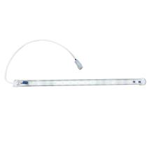 Régua de led branca universal tubular 127v 42x2cm 8w 14leds para cervejeira, geladeira, expositor - O2 LED