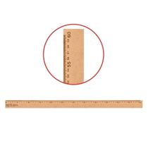 Régua de Madeira Em MDF Natural 60 cm Com Pegador Referência 1562 Souza