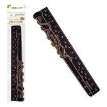 Régua de Madeira Harry Potter 15cm - Leo e Leo