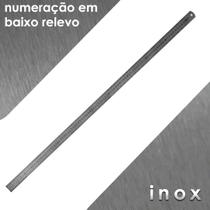 Régua De Metal - Aço Inox - 1 Metro - brx