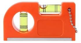 Régua De Nível Mini Bolha Chaveiro Com Base De Ímã