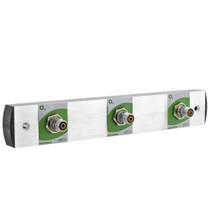 Régua de Oxigênio Tripla 30 cm Entrada Posterior