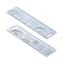 Régua De PCB De 6 Polegadas Para Engenheiros Eletrônicos, Fãs De Arduino, Geek E Criadores, Régua De