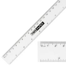 Regua de plastico 40cm