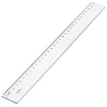 Régua de plástico transparente Régua de plástico transparente