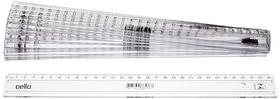 Regua De Poliestireno Cristal 30Cm