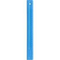 Régua de Poliestireno FULL Color 30CM Azul - Pacote com 24 Unidades