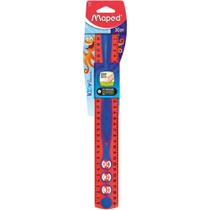 Régua de Poliestireno KIDY Learn 30CM Blister Régua de Poliestireno KIDY Learn 30CM Blister