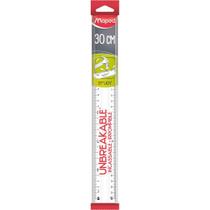 Régua de Poliestireno STUDY Unbreakable Cristal 30CM Régua de Poliestireno STUDY Unbreakable Cristal 30CM
