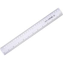 Regua De Poliestireno Super Cristal 30Cm. Regua De Poliestireno Super Cristal 30Cm.