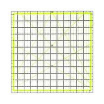 Régua De Quilting Quadrada, Moldes Para Corte De Tecido, Réguas De Acrílico Com Marcação Clara Para Régua De Quilting Quadrada, Moldes Para Corte De Tecido, Réguas De Acrílico Com Marcação Clara Para