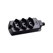 Régua de Tomadas 2p+t 20a com 3 Postos